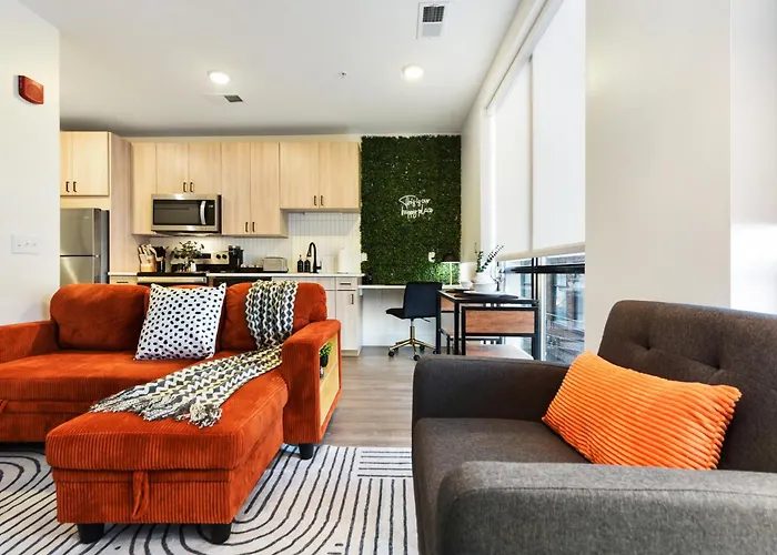 Apartment Lux King Bed Free Parking Gym Upmc Pitt Cmu *